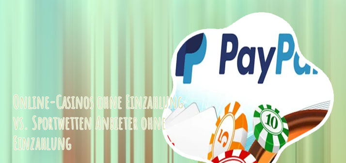 Online casino ohne paypal